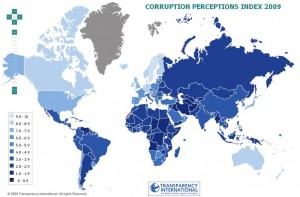 Corruption. Transparency international étudie le niveau de corruption perçue des pays
